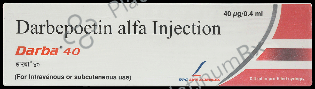 Darba 40mcg Injection 1s