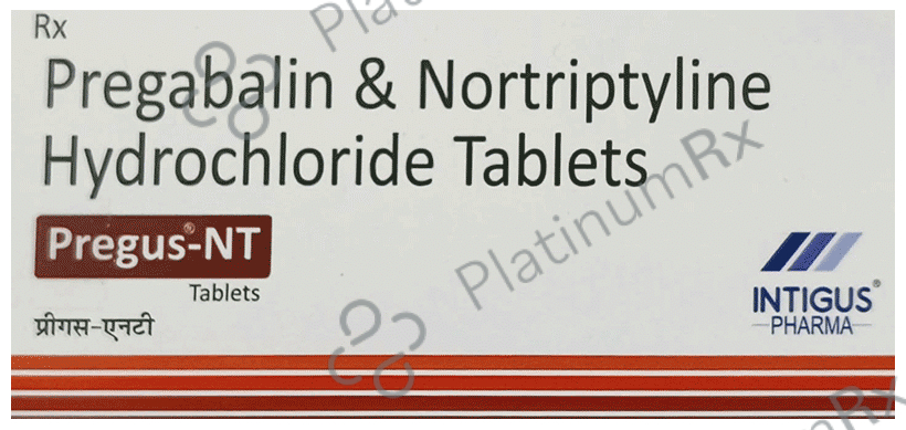 Pregus NT 75mg/10mg Tablet