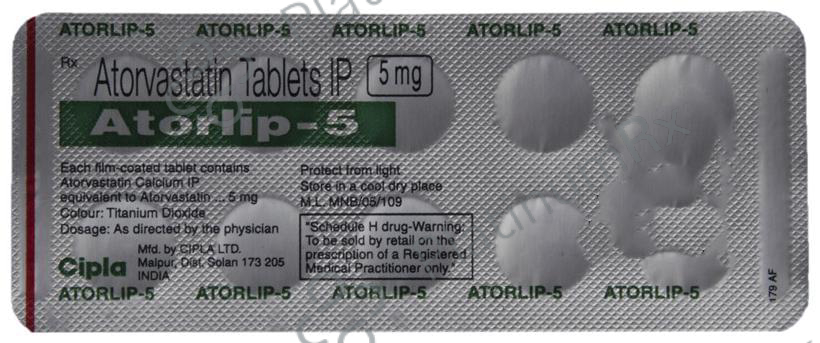 Atorlip 5 Tablet 10 Tablet