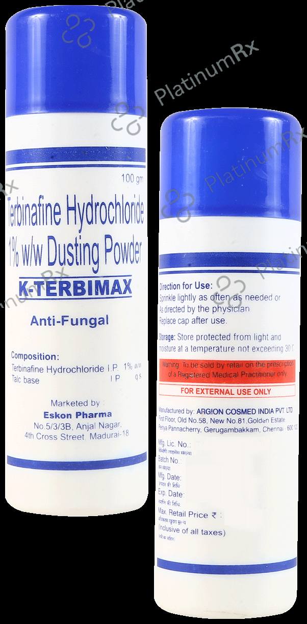 K Terbimax 1% Dusting Powder 100gm