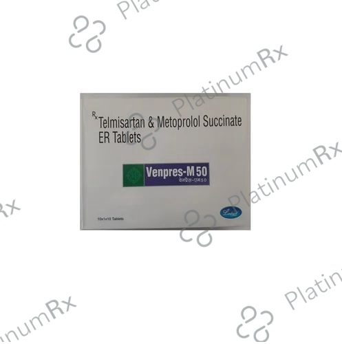 Venpres M 40/50mg Tab ER 10s