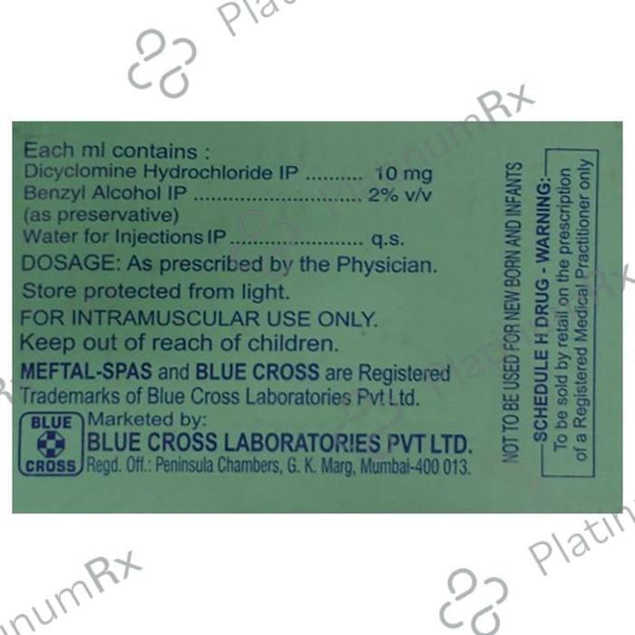 Meftal Spas 10mg Injection 2ml