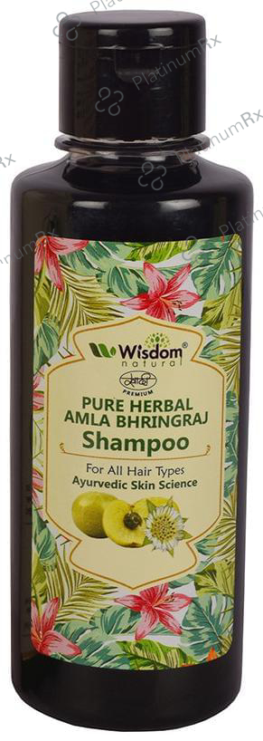 Wisdom Natural Pure Herbal Amla Bhringraj Shampoo