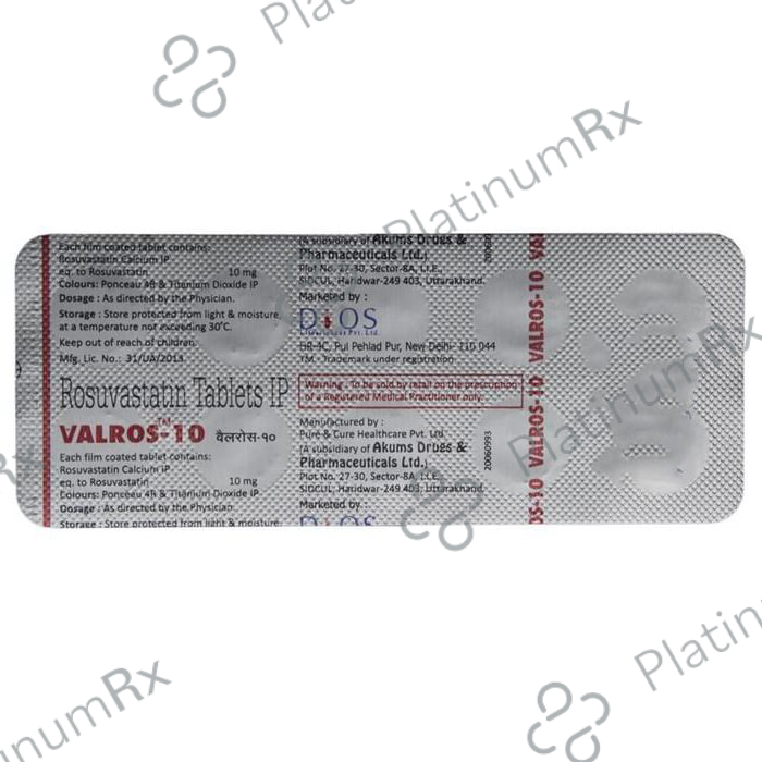 Valros 10mg Tablet 10s