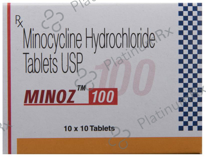 Minoz 100mg Tablet 10s
