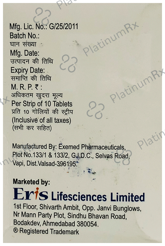 Glimisave Nexa 50mg/1mg/1000mg Tablet