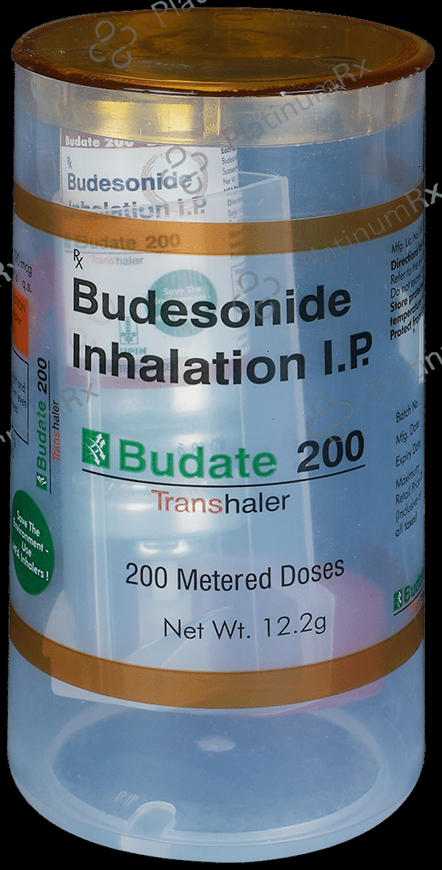 Budate 200mcg Transhaler 200MDI