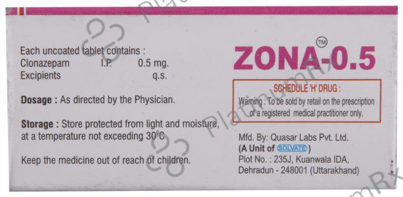 Zona 0.5 Tablet