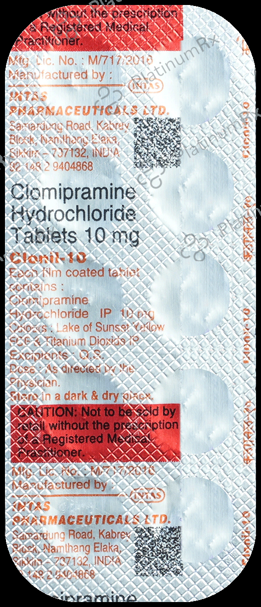 Clonil 10 Tablet 10 Tablet