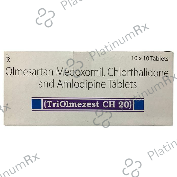 Triolmezest CH 20 5/12.5/20mg Tablet 10s