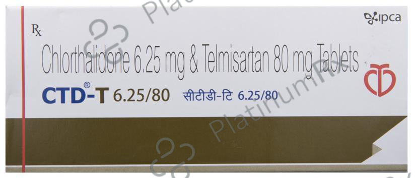 CTD-T 6.25/80 Tablet 10 Tablet