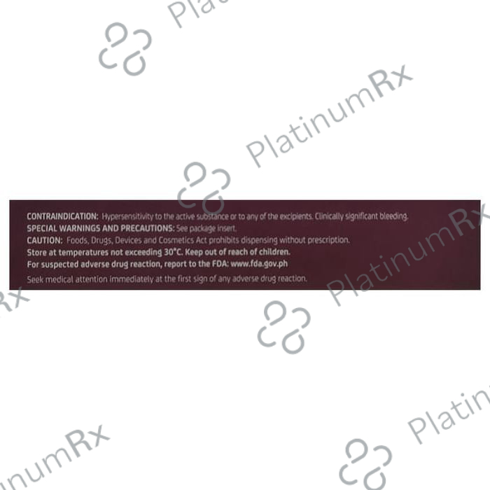 Eliquis 2.5mg Tablet 10s