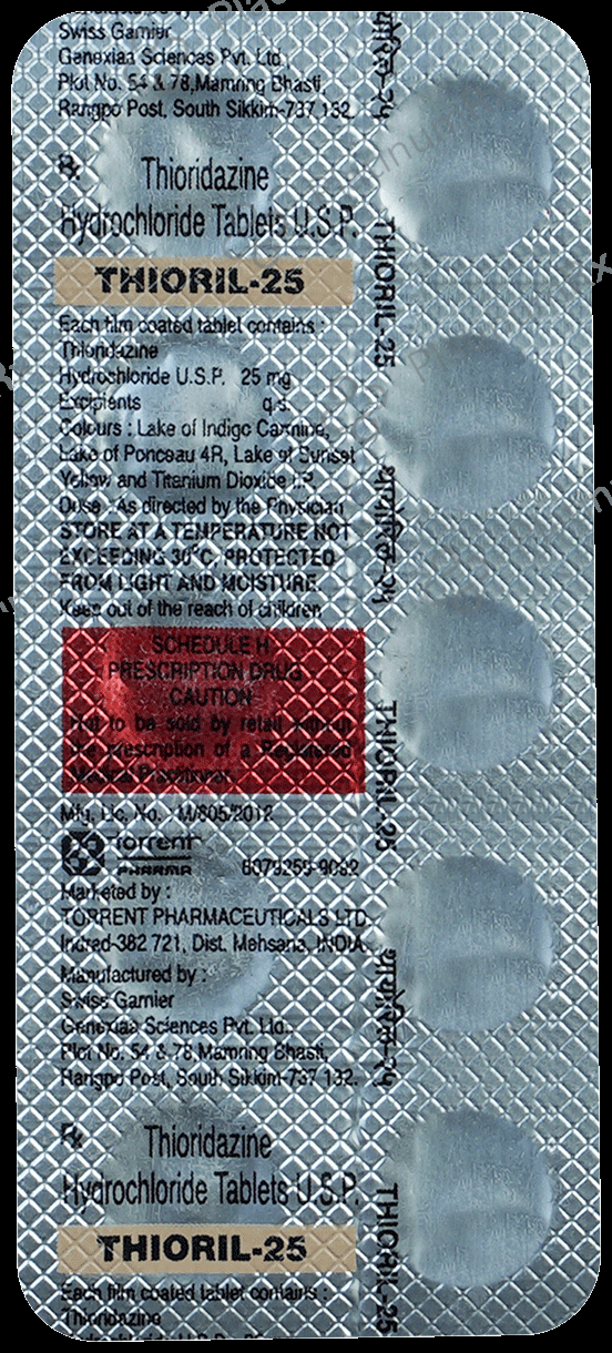 Thioril 25mg Tablet 10s