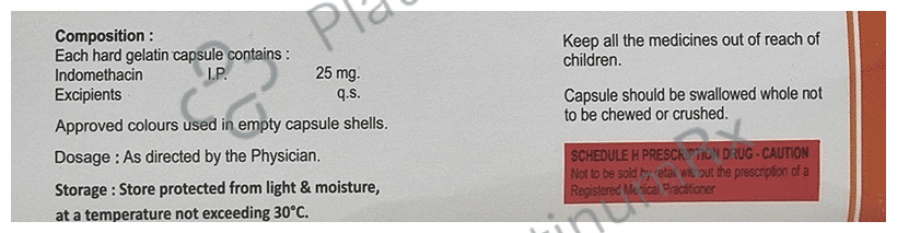 Imacin 25mg Capsule