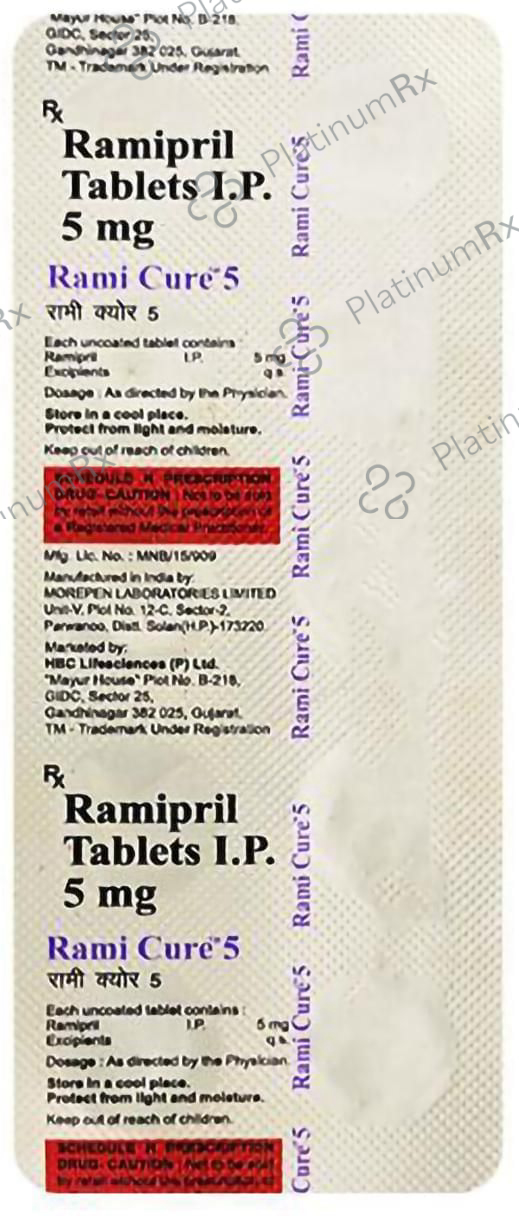 Ramicure 5mg Tablet 10s