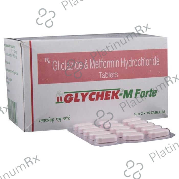 Glychek M Forte 80/500mg Tablet 15s