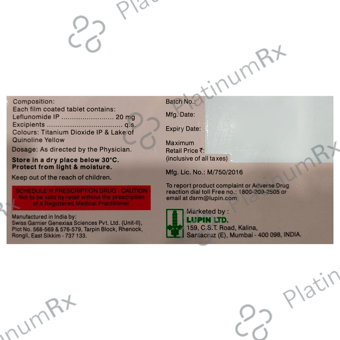 Lefutoid 20 Tablet