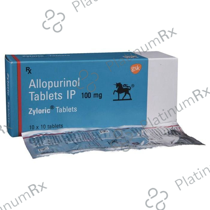 Zyloric 100mg Tablet 10s