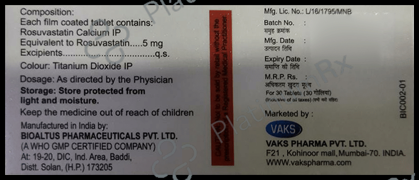 Rosimit 5mg Tablet