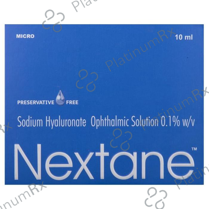 Nextane 0.1% Ophthalmic Solution 10ml