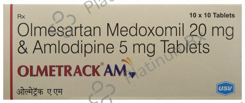 Olmetrack AM 5/20mg Tablet 10s