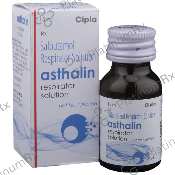 Asthalin 5mg Solution For Inhaler 15ml