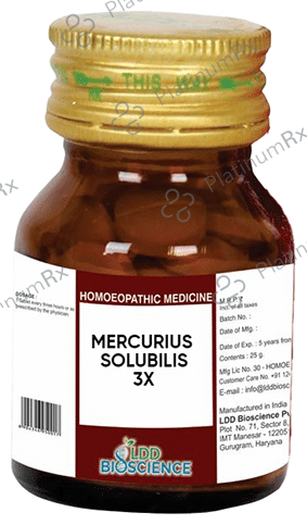 LDD Bioscience Mercuris Solubilis 3X