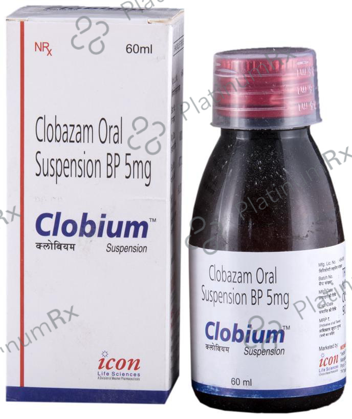 Clobium 5mg Suspension 60ml