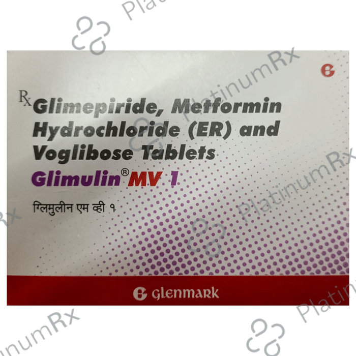 Glimulin MV 1/500/0.2mg Tablet ER 10s