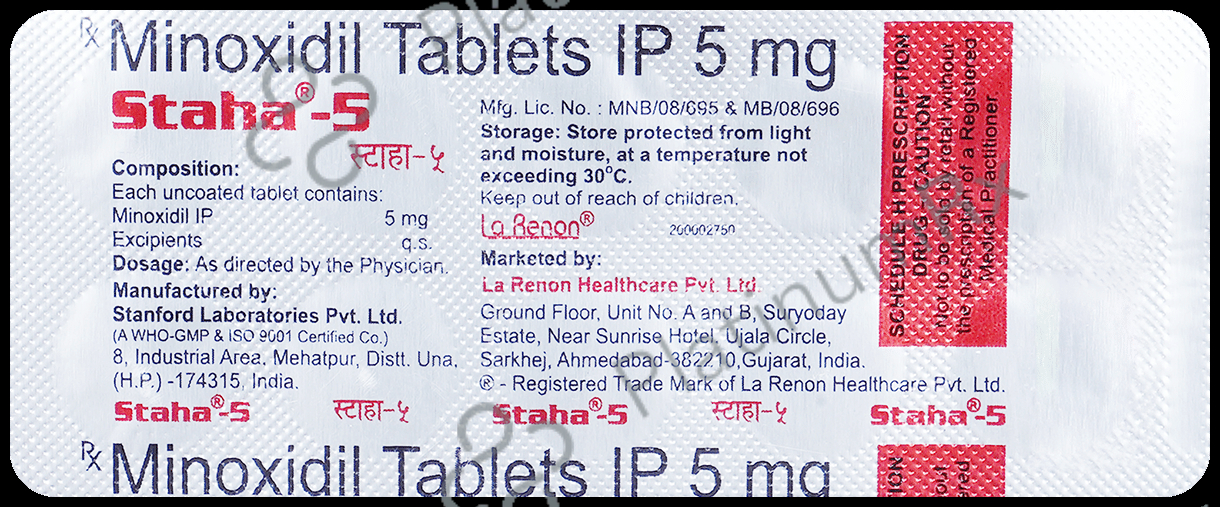Staha 5mg Tablet