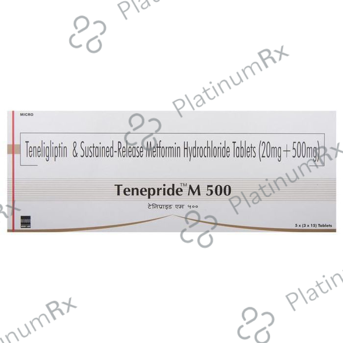 Tenepride M 500/20mg Tablet SR 15s