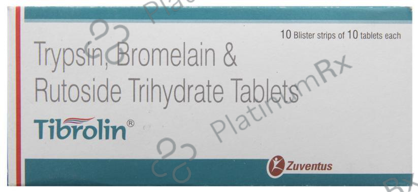Tibrolin 90/48/100mg Tablet 10s