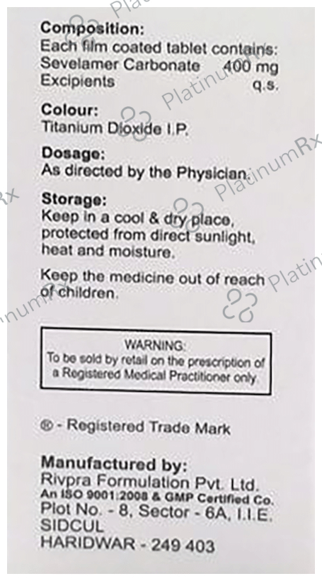 Phoscut 400mg Tablet 10s
