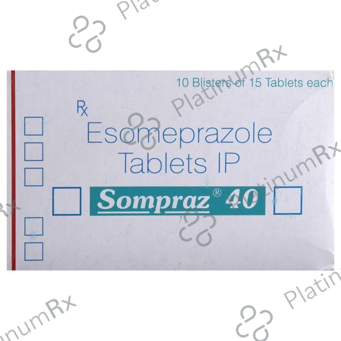 Sompraz 40mg Tablet 15s