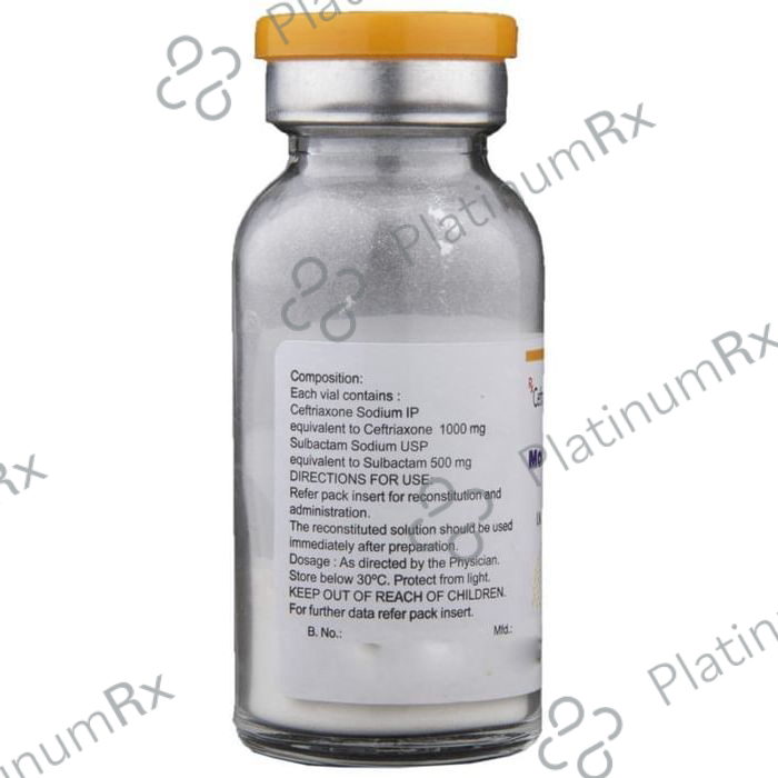 Monocef SB 1.5gm Injection 1s