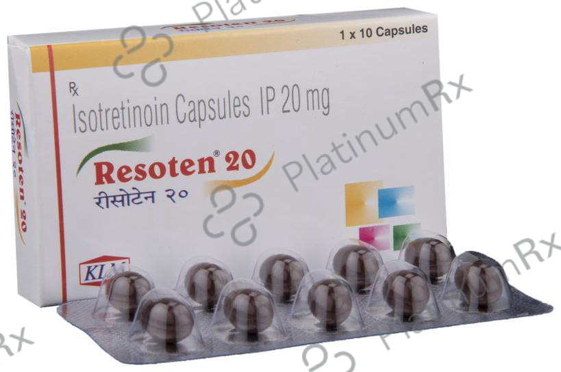 Resoten 20mg Capsule 10s