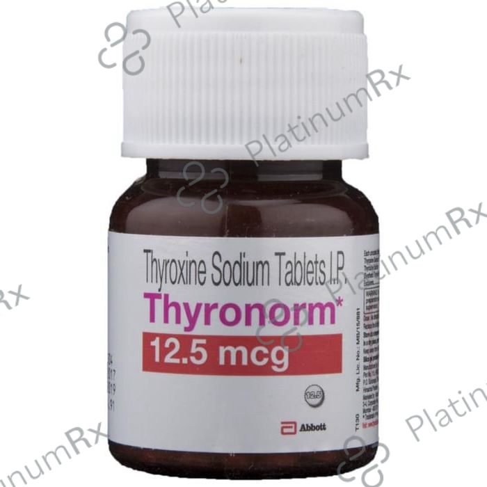 Thyronorm 12.5mcg Tablet 120s