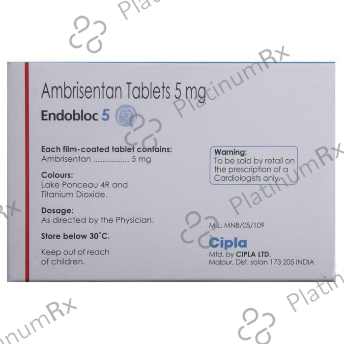 Endobloc 5mg Tablet 10s