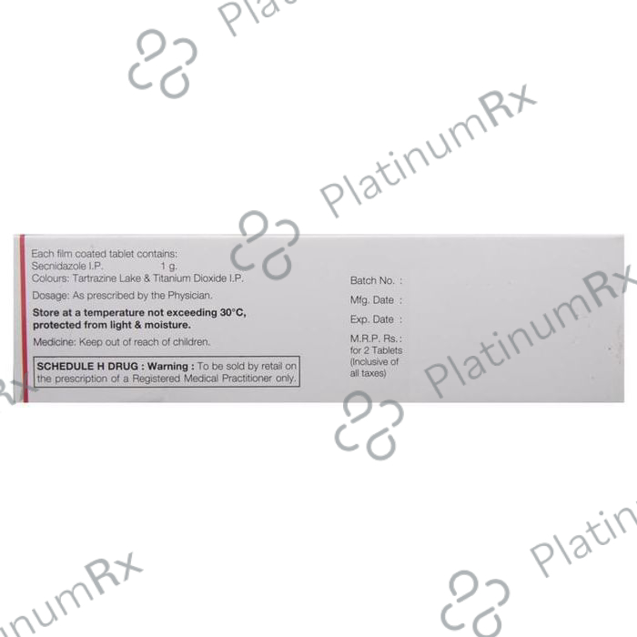 Secnil Forte 1000mg Tablet 2s