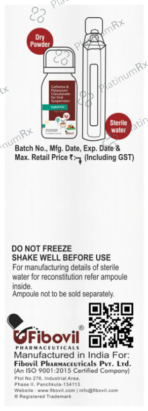 Cefvil CV Dry Syrup Mix Fruit