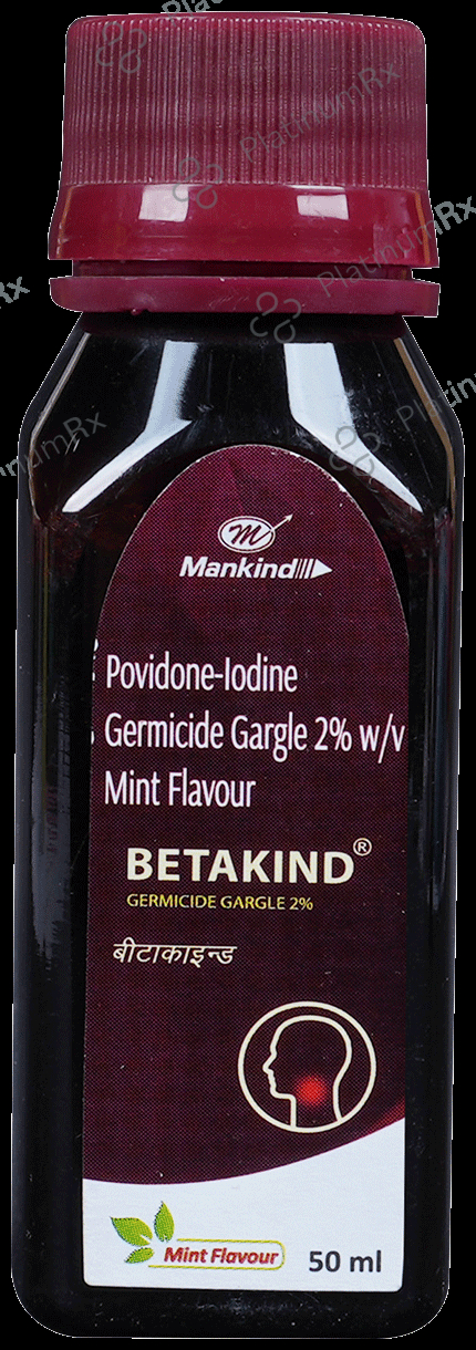 Betakind 2% Gargle Mint 50ml