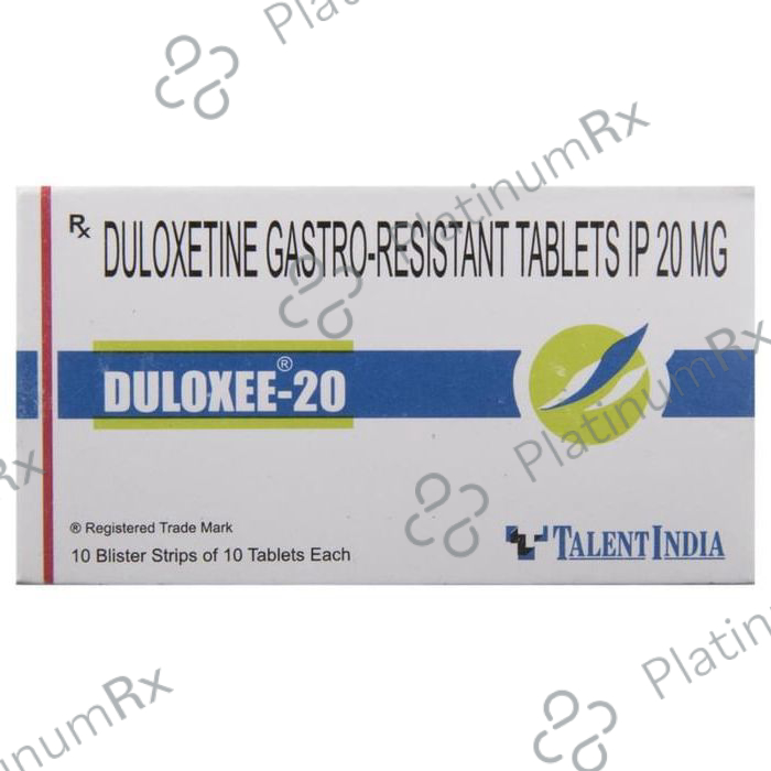 Duloxee 20 Tablet