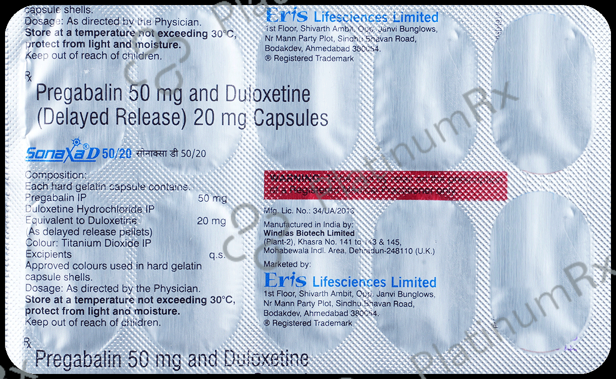 Sonaxa D 50/20 Capsule DR