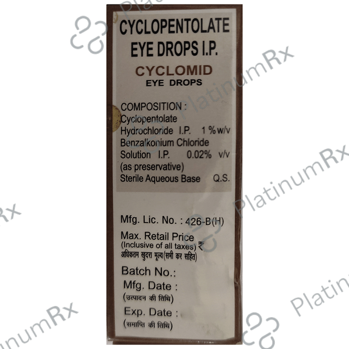 Cyclomid Eye Drop