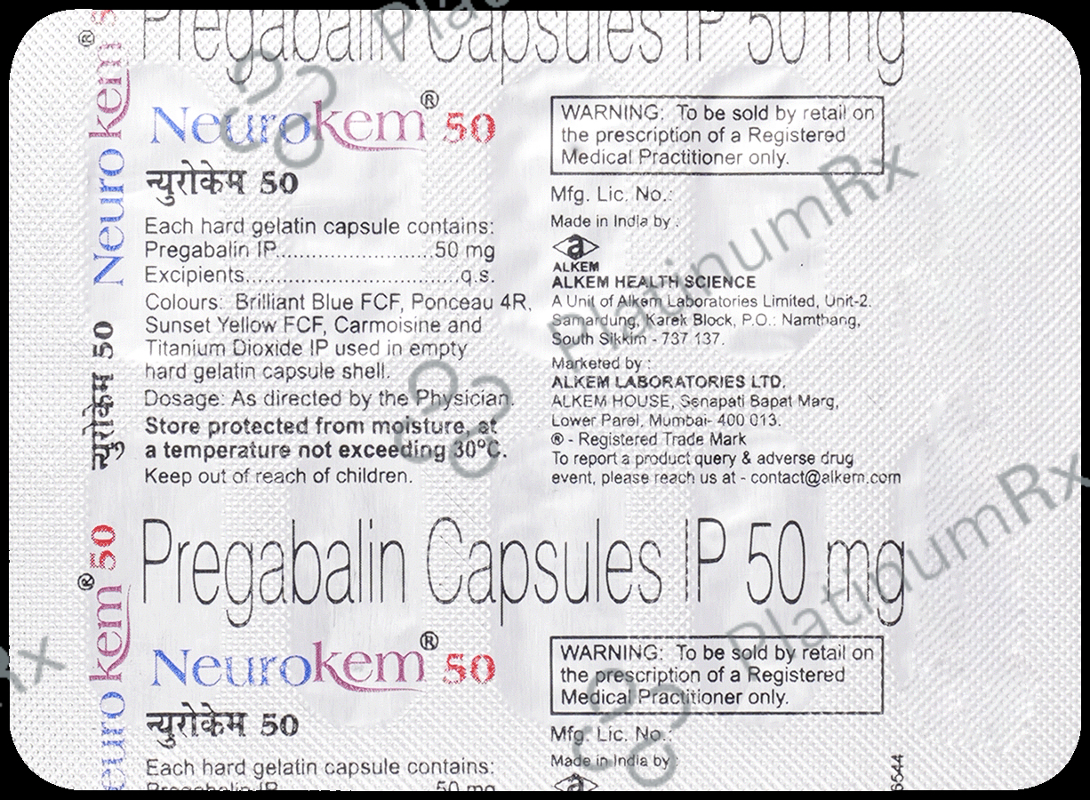 Neurokem 50 Capsule
