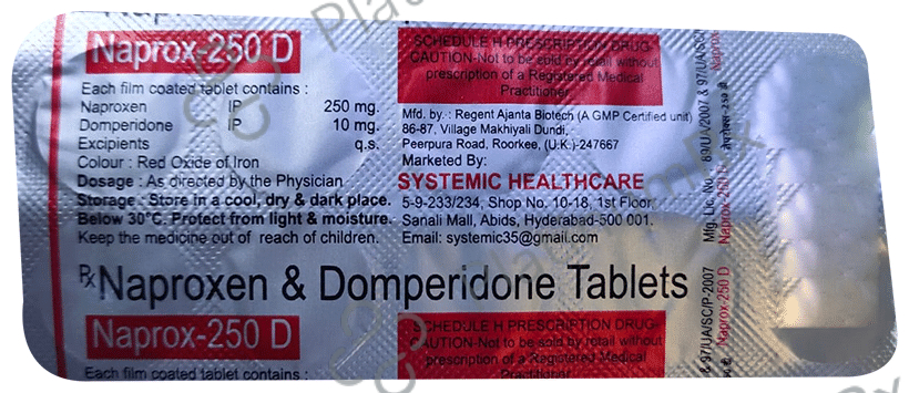 Naprox 250 D Tablet