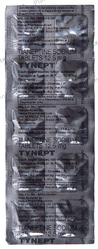 Tynept 12.5mg Tablet 10s
