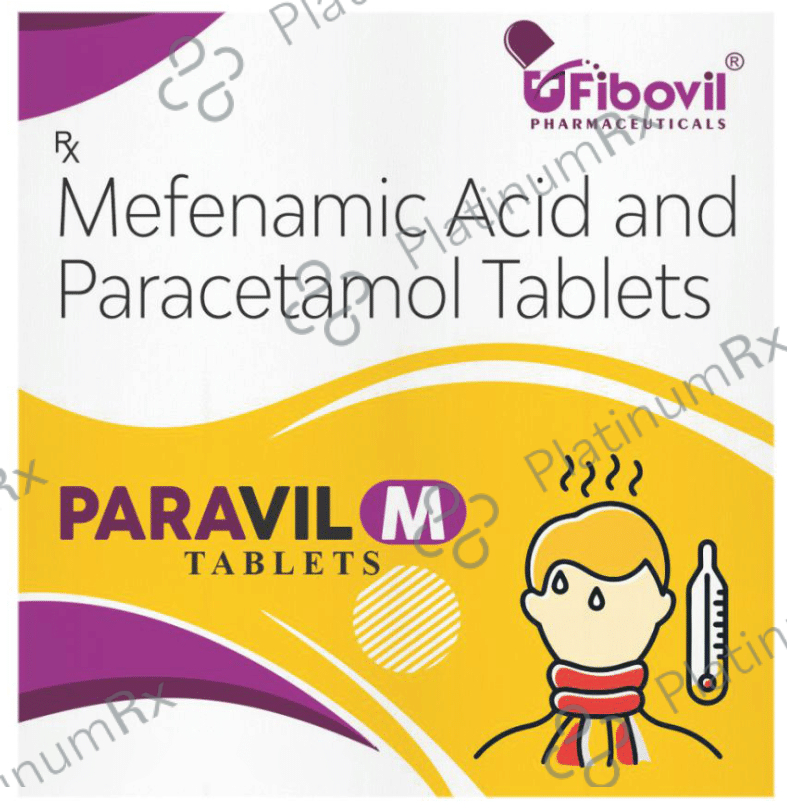 Paravil M 500mg/325mg Tablet