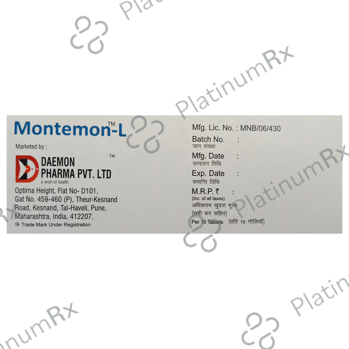 Montemon-L Tablet
