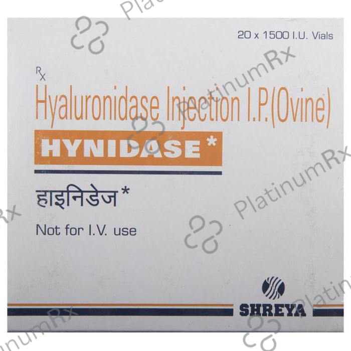 Hynidase 1500IU Injection 1s